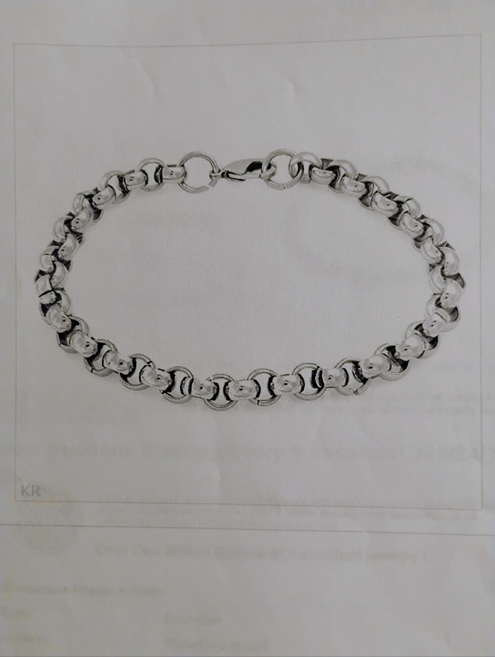 8"Stainless Steel Bracelet